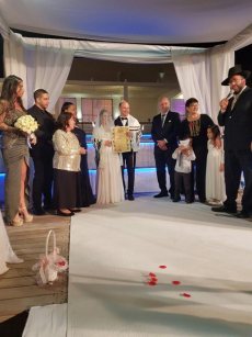 תמונה 1 של הרב חיים זמיר - טקס חופה שמח קצר וקולע:-) - רבנים ועורכי טקסים